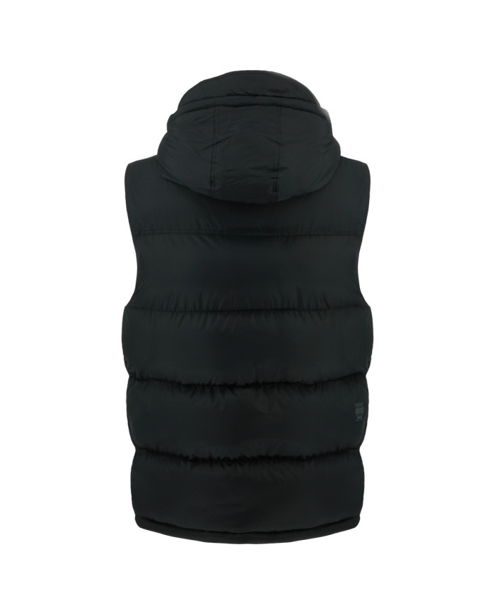 Kamizelka męska Monotox VEST PUFFER BLACK / BLACK MX23087 Czarna - Sklep online Mastersport