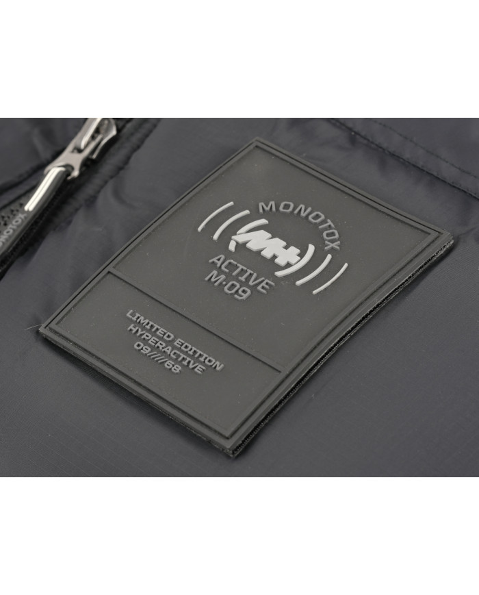 Kamizelka męska Monotox VEST PUFFER BLACK / BLACK MX23087 Czarna - Sklep online Mastersport