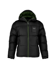 Kurtka męska Monotox PUFFER BLACK / GREEN MX23090 Czarna - Sklep online Mastersport