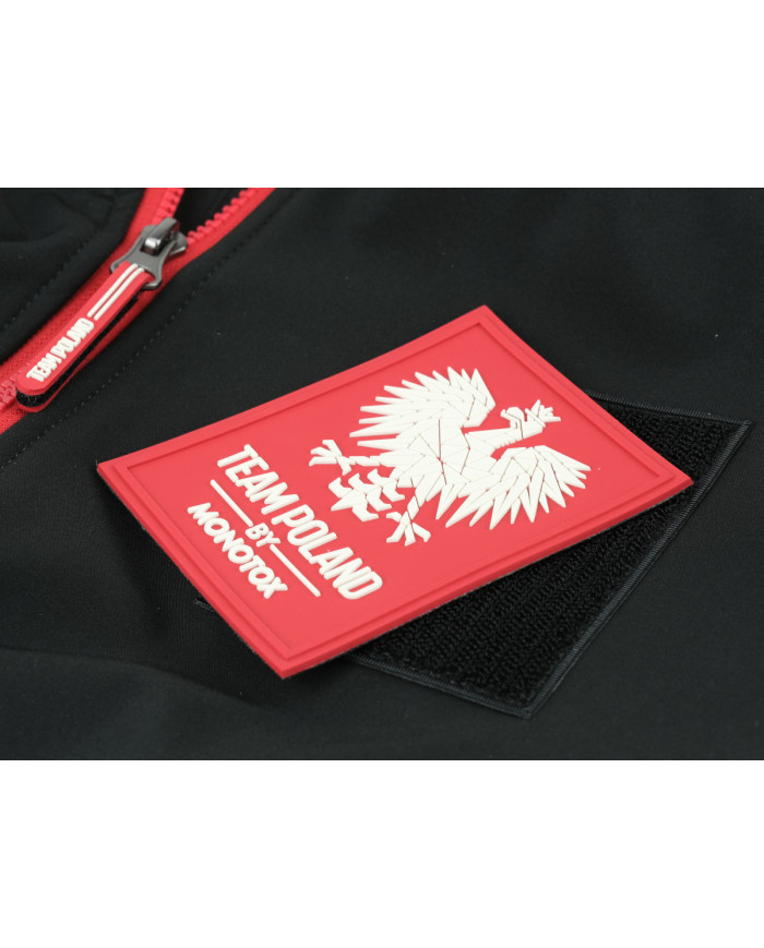 Kurtka męska Monotox MONOTECH BLACK / RED MX23097 Czarna - Sklep online Mastersport