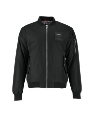 Kurtka męska Monotox BOMBARDIER BLACK / ORANGE MX23109 Czarna - Sklep online Mastersport