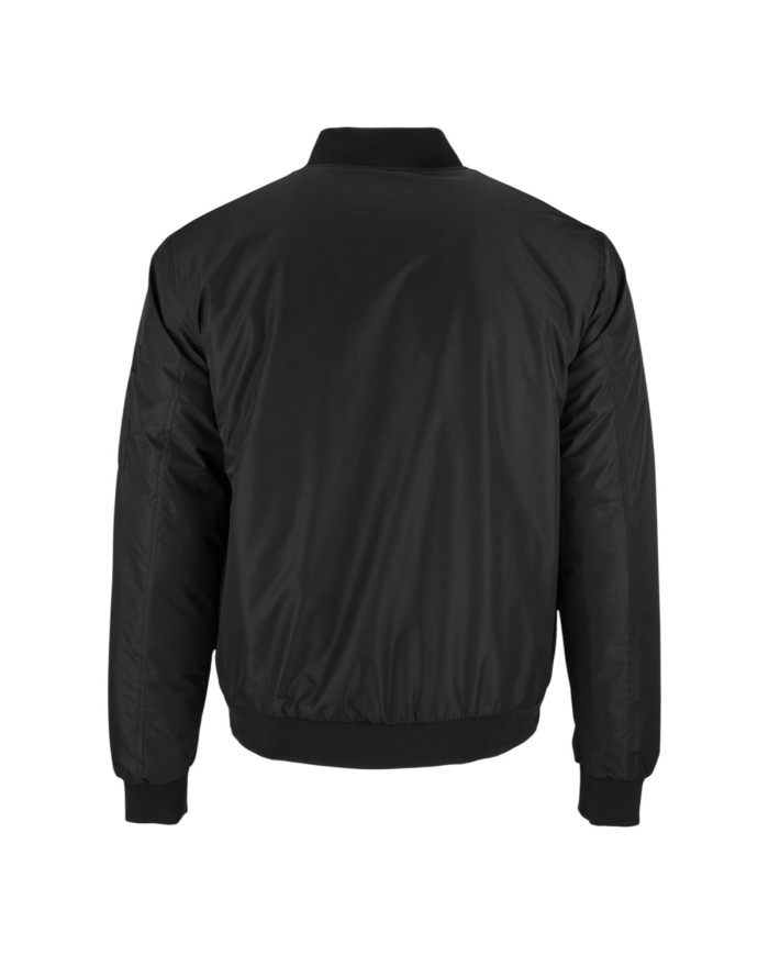 Kurtka męska Monotox BOMBARDIER BLACK / ORANGE MX23109 Czarna - Sklep online Mastersport