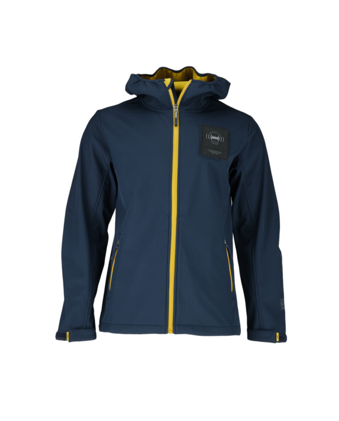 Kurtka męska Monotox MONOTECH NAVY / YELLOW MX23112 Granatowa - Sklep online Mastersport