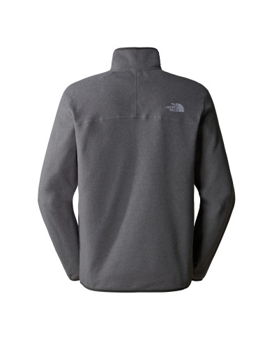 Bluza męska The North Face M 100 GLAC 1/4 ZIP NF0A855W4HJ Szara - Sklep online Mastersport