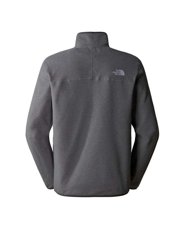 Bluza męska The North Face M 100 GLAC 1/4 ZIP NF0A855W4HJ Szara - Sklep online Mastersport
