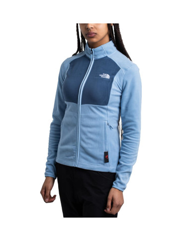 Bluza damska The North Face W HOMESAFE FULL ZIP FLE NF0A8566TI9 Niebieska - Sklep online Mastersport