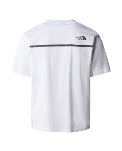 Koszulka męska The North Face M SS ZUMU RELAXED TEE NF0A87DDFN4 Biała - Sklep online Mastersport
