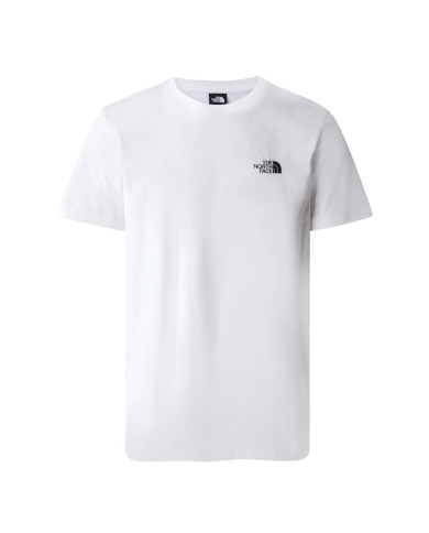 Koszulka męska The North Face M S/S SIMPLE DOME TEE NF0A87NGFN4 Biała - Sklep online Mastersport