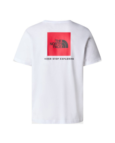 Koszulka męska The North Face M SS BOX NSE TEE NF0A87NPFN4 Biała - Sklep online Mastersport