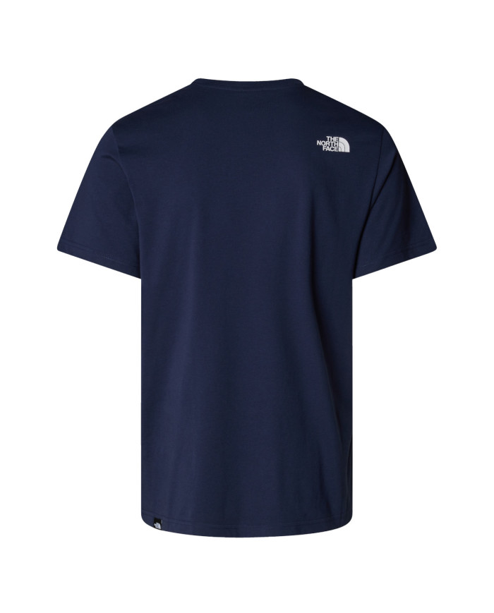 Koszulka męska The North Face M SS EASY TEE SUMMIT NAVY NF0A8A6C8K2 Niebieska - Sklep online Mastersport