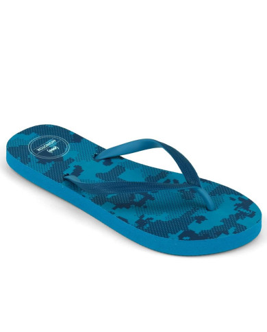 Klapki damskie Monotox FLIPPER W MX22321 Niebieskie - Sklep online Mastersport