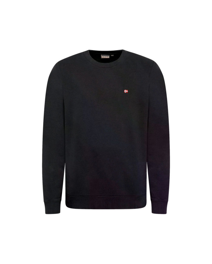 Bluza męska Napapijri BALIS CREW 1 NP0A4FQW041 Czarna - Sklep online Mastersport