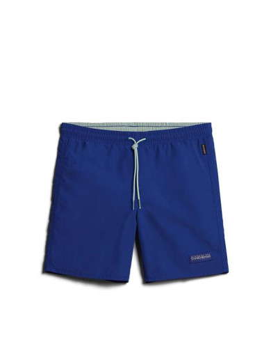 Szorty męskie Napapijri V-MORGEX NP0A4GAIB5A Niebieskie - Sklep online Mastersport