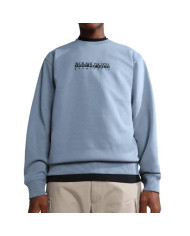 Bluza męska Napapijri B-BOX C S 1 NP0A4GBFB2B Niebieska - Sklep online Mastersport