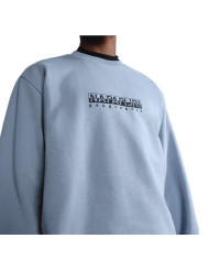 Bluza męska Napapijri B-BOX C S 1 NP0A4GBFB2B Niebieska - Sklep online Mastersport