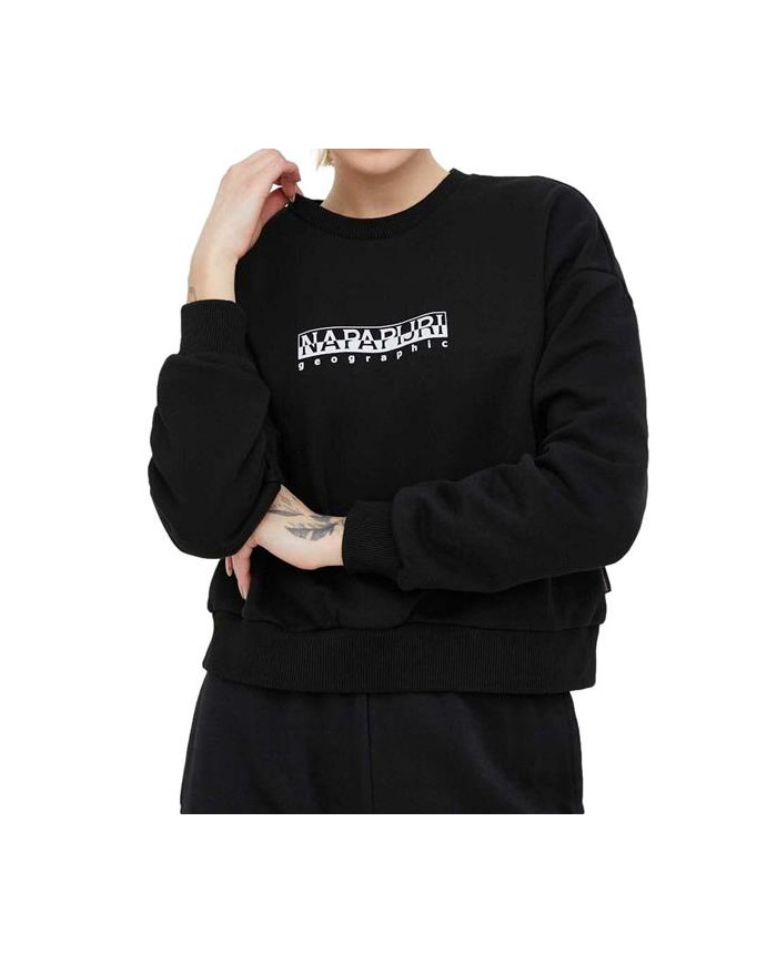 Bluza damska Napapijri B-BOX W C S NP0A4GXT041 Czarna - Sklep online Mastersport