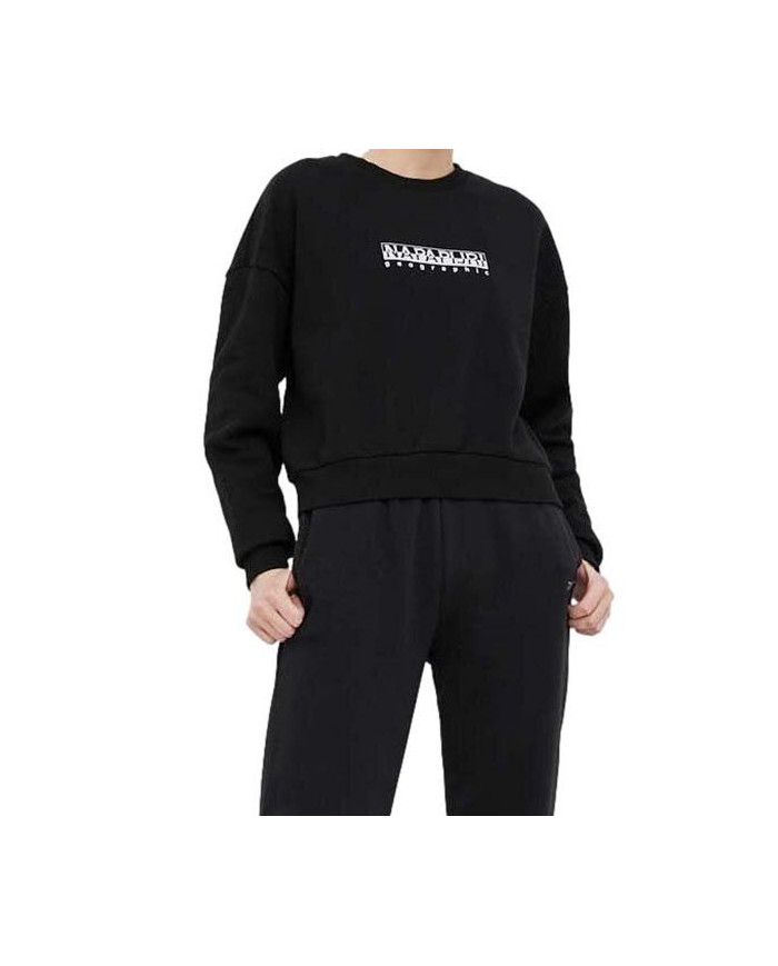 Bluza damska Napapijri B-BOX W C S NP0A4GXT041 Czarna - Sklep online Mastersport