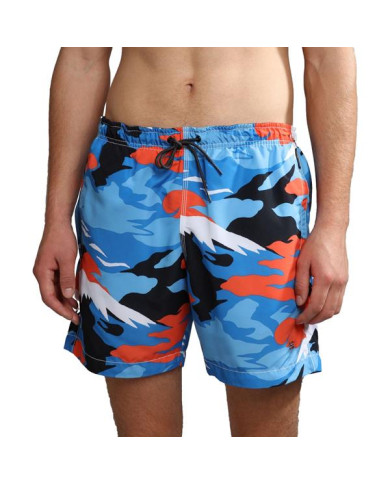 Szorty męskie Napapijri V-VAIL 1 NP0A4GZ8FAL Niebieskie - Sklep online Mastersport