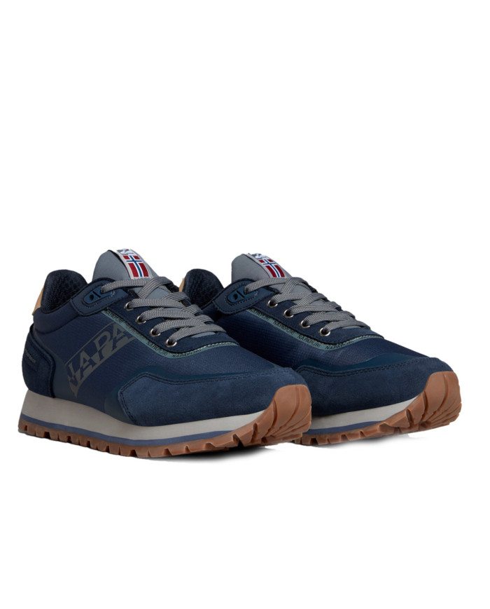 Buty męskie Napapijri LOTUS 01 NP0A4HVL176 Niebieskie - Sklep online Mastersport