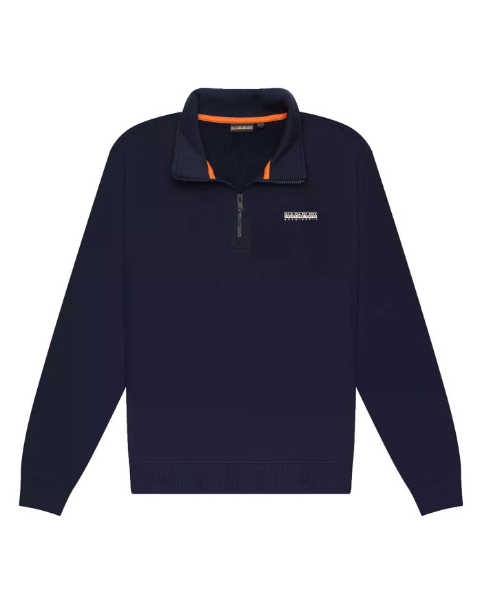 Bluza męska Napapijri B-SMALL BOX HZ NP0A88TO176 Granatowa - Sklep online Mastersport