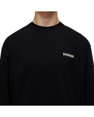 Bluza męska Napapijri B-SMALL BOX C NP0A88TP941 Czarna - Sklep online Mastersport