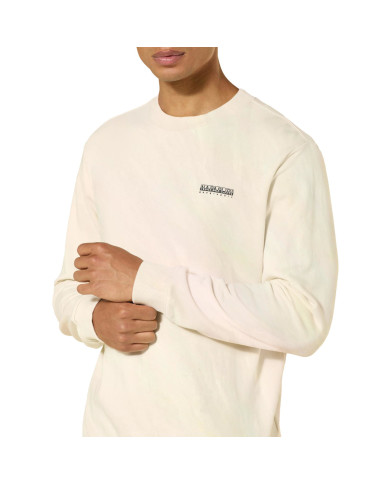 Bluza męska Napapijri B-SMALL BOX C NP0A88TPN1J Beżowa - Sklep online Mastersport