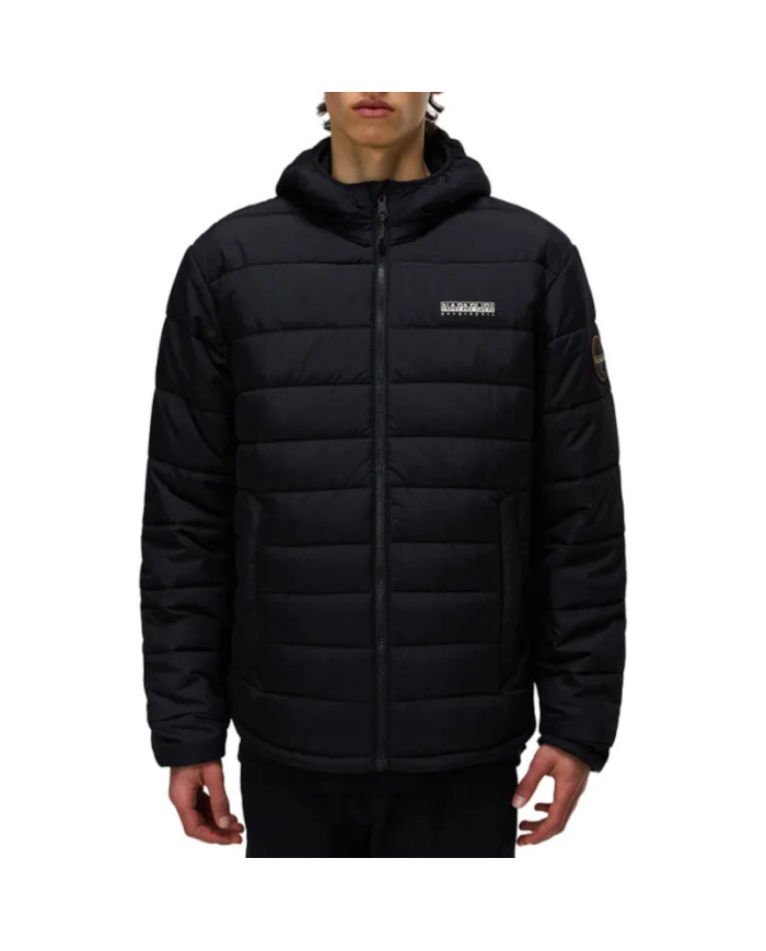 Kurtka męska Napapijri A-GESAR H NP0A88U3941 Czarna - Sklep online Mastersport
