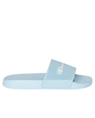 Klapki damskie Champion DTN21 SLIDE S11806BS010 Niebieskie - Sklep online Mastersport