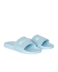 Klapki damskie Champion DTN21 SLIDE S11806BS010 Niebieskie - Sklep online Mastersport