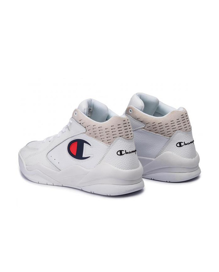 Buty męskie Champion ZONE MID S20878WW001 Białe - Sklep online Mastersport
