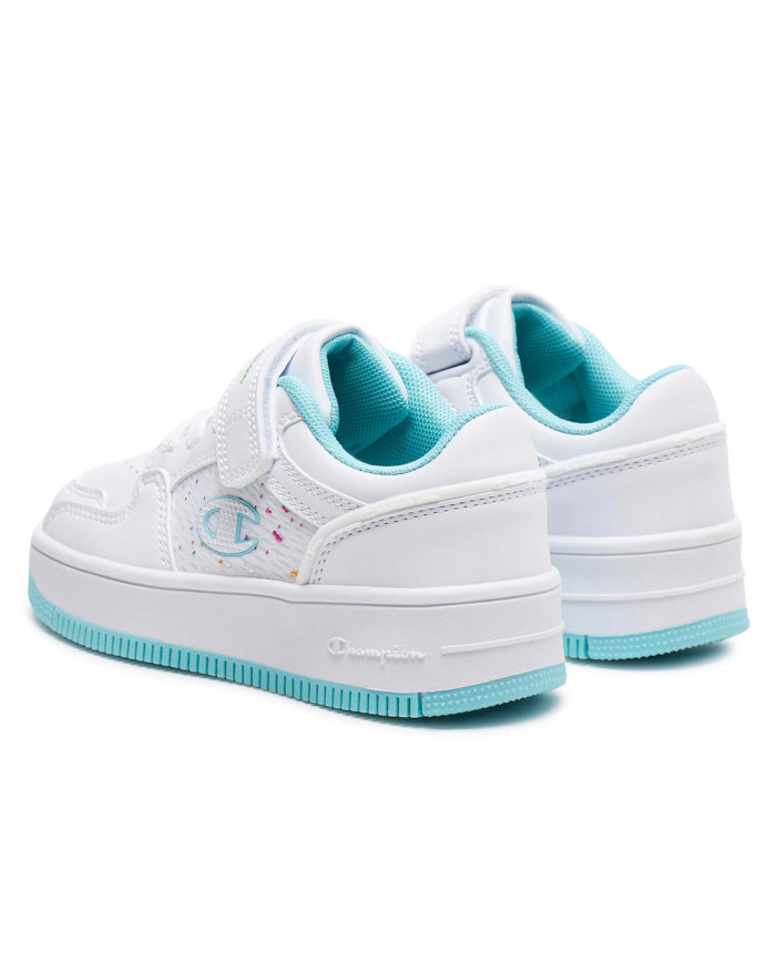 Buty dziecięce Champion REBOUND PLATFORM ABSTRACT G PS S32851WW011 Białe - Sklep online Mastersport