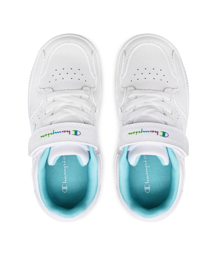 Buty dziecięce Champion REBOUND PLATFORM ABSTRACT G PS S32851WW011 Białe - Sklep online Mastersport