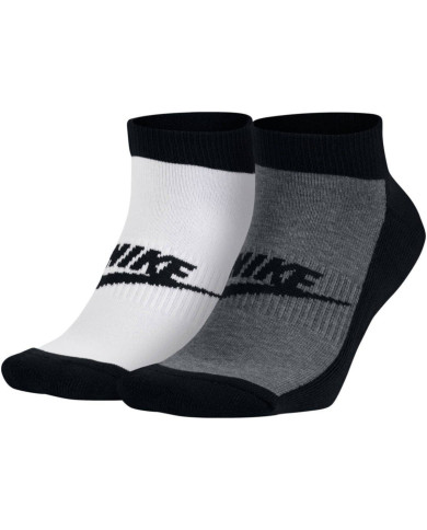 Skarpetki męskie Nike FUTURA NO SHOW SOCKS 2P SX5481900 Wielokolorowe - Sklep online Mastersport