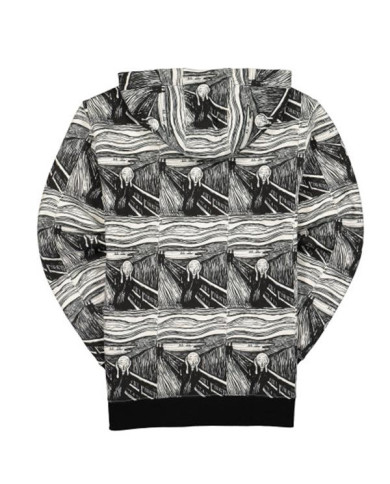 Bluza męska Vans MN VANS X MOMA MUNCH VN0A4RQC1UB1 Czarna - Sklep online Mastersport