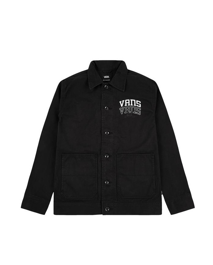 Kurtka męska Vans MN NEW VARSITY DRIL VN0A5DYSBLK1 Czarna - Sklep online Mastersport