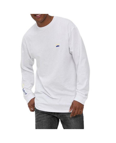 Bluza męska Vans MN ORIGINAL DNA SIDE VN0A5E8DWHT1 Biała - Sklep online Mastersport