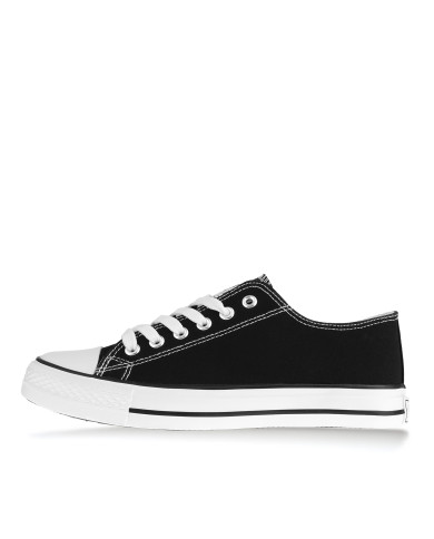 Buty damskie Monotox NORRIS LOW W BLACK W-FT-01BLACK Czarne - Sklep online Mastersport