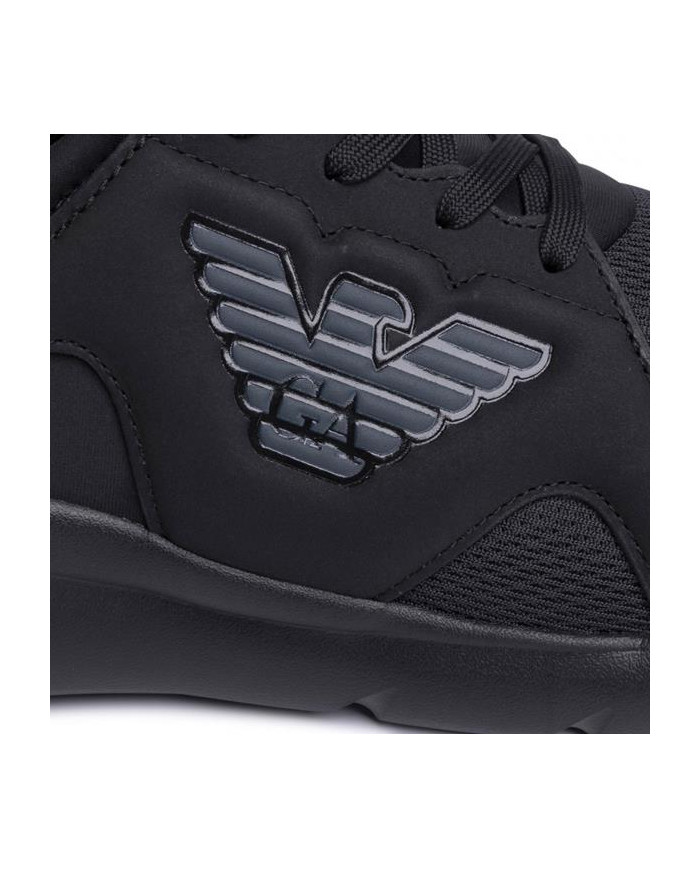 Buty męskie EA7 EA7 SNEAKERS X8X056-XCC56-M619 Czarne - Sklep online Mastersport