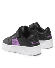Buty dziecięce Champion REBOUND PLATFORM SPARKLE G PS S32612KK001 Czarne - Sklep online Mastersport
