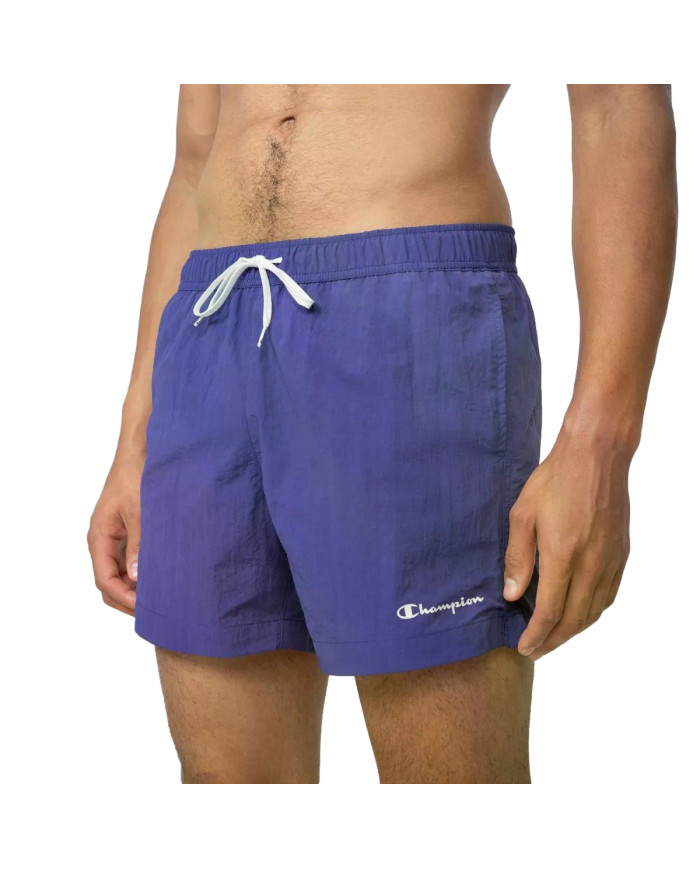 Szorty męskie Champion BEACHSHORT 216074BS149 Niebieskie - Sklep online Mastersport