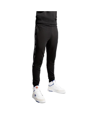 Spodnie męskie Champion RIB CUFF PANTS 217427KK001 Czarne - Sklep online Mastersport