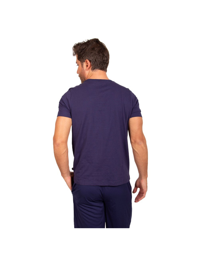 Koszulka męska Puma ESS LOGO TEE 58666606 Niebieska - Sklep online Mastersport