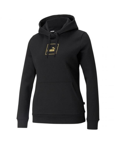 Bluza damska Puma HOLIDAY HOODIE FL 58954901 Czarna - Sklep online Mastersport