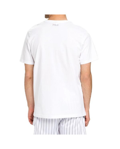 Koszulka męska Fila JANTO GRAPHIC TEE M 683277M67 Biała - Sklep online Mastersport