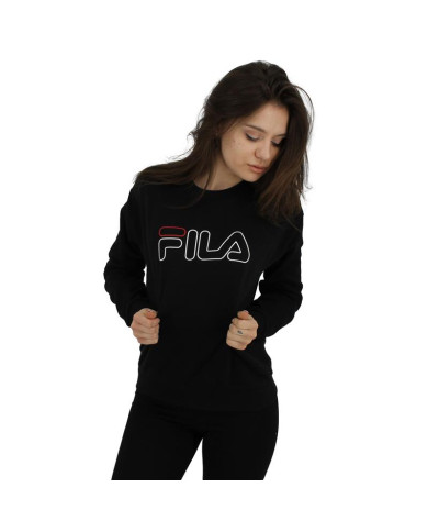 Bluza damska Fila LARA CREW SWEAT W 683501002 Czarna - Sklep online Mastersport