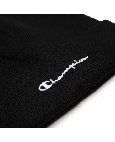 Czapka Champion BEANIE CAP 804650KK001 Czarna - Sklep online Mastersport