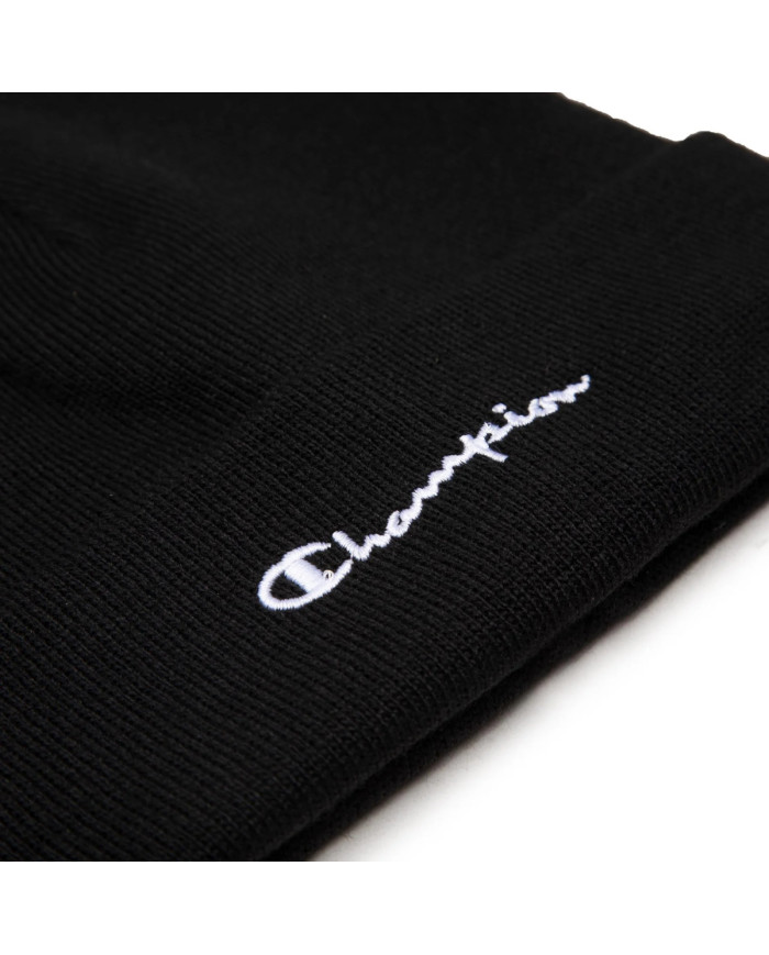 Czapka Champion BEANIE CAP 804650KK001 Czarna - Sklep online Mastersport
