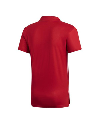 Koszulka męska adidas Performance CORE18 POLO CV3591 Czerwona - Sklep online Mastersport
