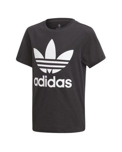 Koszulka dziecięca adidas Originals TREFOIL TEE DV2905 Czarna - Sklep online Mastersport