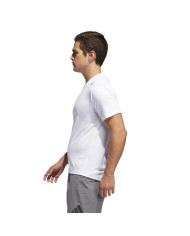 Koszulka męska adidas Performance FL_SPR Z FT 3ST DW9826 Biała - Sklep online Mastersport